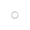14k White Gold Standard Fit 3mm Half Round Milgrain Wedding Band Sizes 4 to 14