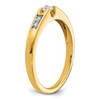 14k Yellow Gold Prong Set Lab Grown Diamond Petite Engagement Ring 1/6 Ct.
