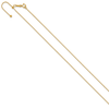 1/20 14k Yellow Gold Filled Lightweight 1mm Adjustable Ball / Beaded Chain | 22"