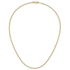 1/20 14k Gold Filled Lobster Clasp Solid Plain 1.5mm Curb Chain | 16" to 20"