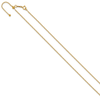 1/20 14k Yellow Gold Filled Lightweight 1.70mm Adjustable Cable Link Chain | 22"