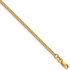 1/20 14k Gold Filled Lobster Clasp Solid Polished 2.3mm Curb Chain | 16" to 20"