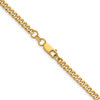 1/20 14k Gold Filled Lobster Clasp Solid Polished 3mm Curb Chain | 16" to 20"