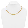 1/20 14k Gold Filled Lobster Clasp Solid Polished 3mm Curb Chain | 16" to 20"