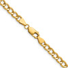 1/20 14k Gold Filled Lobster Clasp Solid Polished 5.25mm Curb Chain | 16" to 20"