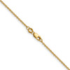 1/20 14k Gold Filled Lobster Clasp Solid Plain 1.60mm Cable Chain | 16" to 20"