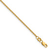 1/20 14k Gold Filled Lobster Clasp Solid Plain 1.70mm Cable Chain | 16" to 20"