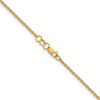 1/20 14k Gold Filled Lobster Clasp Solid Plain 1.70mm Cable Chain | 16" to 20"