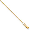 1/20 14k Gold Filled Lobster Clasp Solid 1.20mm Flat Cable Chain | 16" to 20"