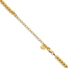1/20 14k Yellow Gold Filled Hollow 4mm Ball / Beaded Chain | 16" + 2" Extension
