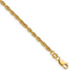 1/20 14k Gold Filled Lobster Clasp Plain Lightweight 3mm Ropa Chain | 16" to 24"