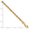 1/20 14k Gold Filled Lobster Clasp Plain Lightweight 3mm Ropa Chain | 16" to 24"