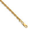 1/20 14k Gold Filled Lobster Clasp Plain Lightweight 3.8mm Ropa Chain 16" to 24"