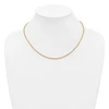 1/20 14k Gold Filled Lobster Clasp Lightweight 2.1mm Singapore Chain | 16" - 20"