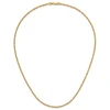 1/20 14k Gold Filled Lobster Clasp Lightweight 2.1mm Singapore Chain | 16" - 20"