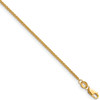 1/20 14k Gold Filled Lobster Clasp Solid Plain 1.5mm Spiga Chain | 16" to 20"