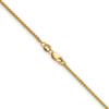 1/20 14k Gold Filled Lobster Clasp Solid Plain 1.5mm Spiga Chain | 16" to 20"