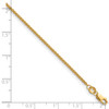 1/20 14k Gold Filled Lobster Clasp Solid Plain 1.5mm Spiga Chain | 16" to 20"