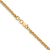 1/20 14k Gold Filled Lobster Clasp Solid Plain 2.8mm Wheat Chain | 16" to 20"