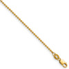 1/20 14k Gold Filled Lobster Clasp Plain 1.5mm Ball / Bead Chain | 16" to 20"