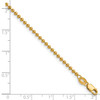 1/20 14k Gold Filled Lobster Clasp Polished 2mm Ball / Bead Chain | 16" to 20"