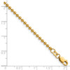 1/20 14k Gold Filled Lobster Clasp Plain 2.5mm Ball / Bead Chain | 16" to 20"