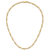 1/20 14k Gold Filled Lobster Clasp Solid Plain 3.75mm Figaro Chain | 16" to 20"