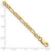 1/20 14k Gold Filled Lobster Clasp Solid Plain 3.75mm Figaro Chain | 16" to 20"