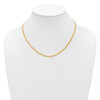 1/20 14k Gold Filled Lobster Clasp Solid 2.5mm Herringbone Chain | 16" to 20"