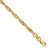 1/20 14k Gold Filled Lobster Clasp Lightweight 3.2mm Singapore Chain | 16" - 20"
