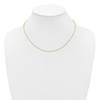 1/20 14k Yellow Gold Filled Lightweight 1.20mm Adjustable Cable Link Chain | 22"