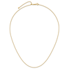 1/20 14k Yellow Gold Filled Lightweight 1.20mm Adjustable Cable Link Chain | 22"