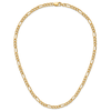 1/20 14k Gold Filled Lobster Clasp Solid Plain 4.6mm Figaro Chain | 18" to 20"