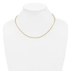 1/20 14k Yellow Gold Filled Lobster Clasp Solid 1.5mm Snake Chain | 16" to 20"