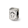 Kids Bible Bead .925 Sterling Silver Antique Finish Reflection Beads