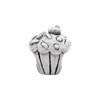 Cupcake Kids Bead .925 Sterling Silver Antique Finish Reflection Beads