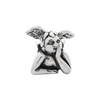 Angel Kids Bead .925 Sterling Silver Antique Finish Reflection Beads