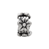 Flowers Kids Bead .925 Sterling Silver Antique Finish Reflection Beads