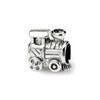 Train Kids Bead .925 Sterling Silver Antique Finish Reflection Beads