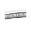 Sterling Silver Stackable Expressions Blue Enameled 1.5mm Ring Sizes 5 to 10