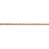 14k Yellow Gold Light 2.25mm Diamond Cut Rope Chain w/ Lobster Clasp 16" - 24"
