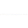 14k Rose Gold 0.80mm Solid Diamond Cut Cable Chain w/ Lobster Clasp 16" - 30"