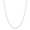 14k Yellow Gold 0.90mm Solid Round Snake Chain w/ Lobster Clasp 16" - 30"