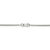 Sterling Silver Solid 1.5mm Round Box Chain w/ Lobster Clasp 16" - 30"