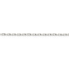 Sterling Silver Solid 1.65mm Elongated Box Link Chain w/ Lobster Clasp 16" - 24"