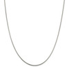 Sterling Silver Solid 1.5mm Round Snake Chain w/ Lobster Clasp 16" - 30"