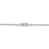 Sterling Silver Solid 1.50mm Round Spiga Pendant Chain w/ Lobster Clasp 16" - 36"