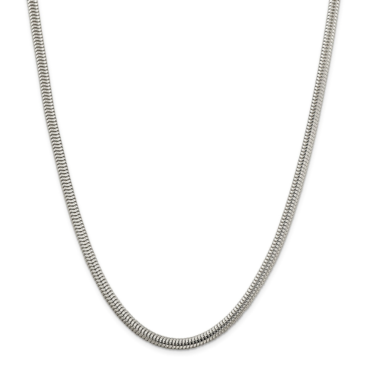 1.5mm Sterling Silver Snake Chain - Solid .925 Sterling Silver / 18