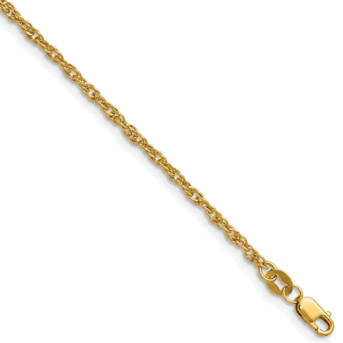 1/20 14k Gold Filled Lobster Clasp Lightweight 2.1mm Singapore Chain | 16" - 20"