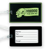 Voodoo Tactical Luggage Tags (Black/Hi Viz Green Logo)